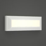 inLight Willoughby LED 4W 3CCT Outdoor Wall Lamp White D:22cmx8cm (80201320) - Image 2