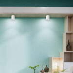 InLight Φωτιστικό οροφής από μαύρο μέταλλο 1XGu10 D:7,8cm (42025-BL) - Image 3