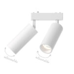 InLight Φωτιστικό LED 2x9W 3CCT για Ultra-Thin μαγνητική ράγα σε λευκή απόχρωση D:16cmX4,4cm (T05205-WH) - Image 2