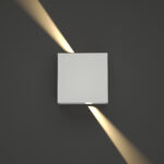 inLight Yellowstone LED 4W Outdoor Up-Down Adjustable Wall Lamp White D:12cmx12cm (80200921) - Image 3