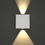 inLight Yellowstone LED 4W Outdoor Up-Down Adjustable Wall Lamp White D:12cmx12cm (80200921) - Image 7