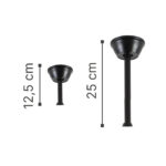 inLight Nitinat Ανεμιστήρας Οροφής με LED 25W, DC Μοτέρ & Smart App - Γκρι/Ξύλο (102000230) - Image 5