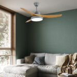 inLight Nitinat Ανεμιστήρας Οροφής με LED 25W, DC Μοτέρ & Smart App - Γκρι/Ξύλο (102000230) - Image 6