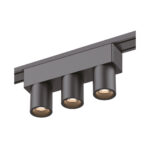 InLight Φωτιστικό LED 6W 3000K για Ultra-Thin μαγνητική ράγα σε μαύρη απόχρωση D:12,5cmX5,5cm (T03601-BL) - Image 2