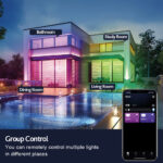 InLight Πλαφονιέρα οροφής LED 48W RGBW (with controller) D:37.5cm (42029) - Image 6