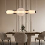 Inlight Κρεμαστό φωτιστικό LED 50W από γυαλί D:80x20cm - Image 2
