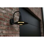 ΑΠΛΙΚΑ ΤΟΙΧΟΥ LED ΕΞΩΤΕΡΙΚΟΥ ΧΩΡΟΥ ΜΑΥΡΗ SWAN 5213901012 LUTEC - Image 3