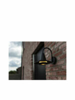 ΑΠΛΙΚΑ ΤΟΙΧΟΥ LED ΕΞΩΤΕΡΙΚΟΥ ΧΩΡΟΥ ΜΑΥΡΗ SWAN 5213901012 LUTEC - Image 2