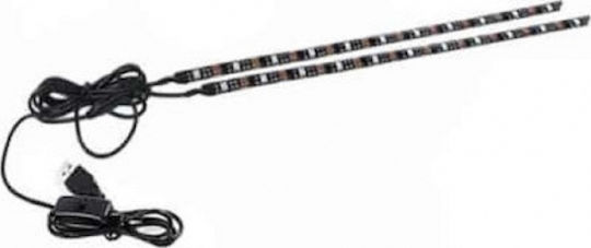 Cubalux Σετ κρυφού φωτισμού θερμό λευκό 3000Κ USB για τηλεόραση μήκους 1m - Image 3