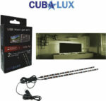 Cubalux Σετ κρυφού φωτισμού θερμό λευκό 3000Κ USB για τηλεόραση μήκους 1m - Image 2
