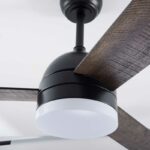 Redpoint ΑΝΕΜΙΣΤΗΡΑΣ ΟΡΟΦΗΣ "MODENA" ΜΑΥΡΟΣ-ΞΥΛΟ 48" DC35W REMOTE+18W LED LIGHT 3 CCT - Image 2