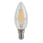 Redpoint ΚΕΡΙ LED FILAMENT Ε14 6W WARM ΔΙΑΦΑΝΟ 2.0