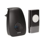 Redpoint 117 ΚΟΥΔΟΥΝΙ ΑΣΥΡΜΑΤΟ ΠΡΙΖΑΣ OPERA AC ΜΕ 36 ΜΕΛΩΔΙΕΣ IP44 70/105/75 ΜΑΥΡΟ ORNO