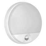 Redpoint 6112R ΦΩΤΙΣΤΙΚΟ LED ΕΞΩΤΕΡΙΚΟ ΣΤΡΟΓΓΥΛΟ+ΑΝΙΧΝ.ΚΙΝΗΣΗΣ&ΦΩΤΟΣ Φ210/49 ΛΕΥΚΟ 15W 4000K IP54 ORNO