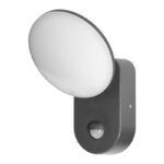 Redpoint 6206 ΦΩΤΙΣΤΙΚΟ LED ΕΞΩΤΕΡΙΚΟ ΕΠΙΤΟΙΧΟ ΜΕ ΑΝΙΧΝΕΥΤΗ ΚΙΝΗΣΗΣ 171/160/80 ΓΚΡΙ 15W 4000K IP65 ORNO
