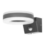 Redpoint 6205 ΦΩΤΙΣΤΙΚΟ LED ΕΞΩΤΕΡΙΚΟ ΕΠΙΤΟΙΧΟ ΜΕ ΑΝΙΧΝΕΥΤΗ ΚΙΝΗΣΗΣ 196/150/82 ΓΚΡΙ 20W 4000K IP65 ORNO