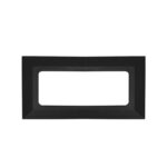 Redpoint KIARA ΑΠΛΙΚΑ ΚΗΠΟΥ LED ΠΑΡΑΛΛΗΛΟΓΡΑΜΜΗ ΕΠΙΤΟΙΧΗ 6W 3CCT ABS IP65 ΜΑΥΡΗ
