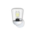 Redpoint MARA ΦΩΤΙΣΤΙΚΟ ΚΗΠΟΥ ΕΠΙΤΟΙΧΟ 1xE27 IP65 ΑΛΟΥΜΙΝΙΟ ΛΕΥΚΟ
