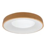 Redpoint 'BELIZE' Φ600*90 60W ΞΥΛΟ ΦΩΤΙΣΤΙΚΟ ΟΡΟΦΗΣ ΜΕ ΔΥΝΑΤΟΤΗΤΑ ΚΡΕΜΑΣΤΗΣ ΤΟΠΟΘΕΤΗΣΗΣ