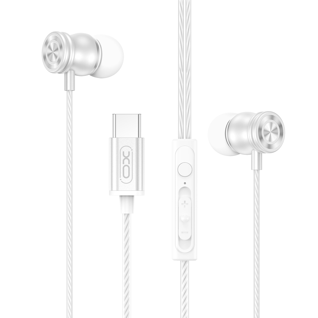 01_11_ep80 XO EP80 In ear Type-C Ψηφιακά Mεταλλικά Ακουστικά - Image 1