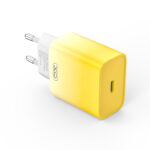 XO CE18 USB-C Φορτιστής Γρήγορης Φόρτισης EU 30W (Κίτρινο) - Image 3