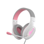 Meetion MT-HP021 Gaming Ακουστικά Άσπρο + Ρόζ - Image 2
