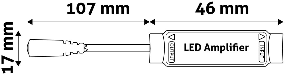 Avide LED Ταινία 12V 192W RGB+W Μίνι Ενισχυτής - Image 2