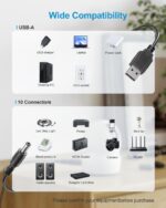 Καλώδιο USB Power Cable 5.5mm X 2.1mm 1m - Image 3
