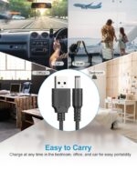 Καλώδιο USB Power Cable 5.5mm X 2.1mm 1m - Image 4