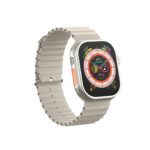 XO M9 Ultra Wireless Charging Smart Sports Call Watch (Ασημί) - Image 4