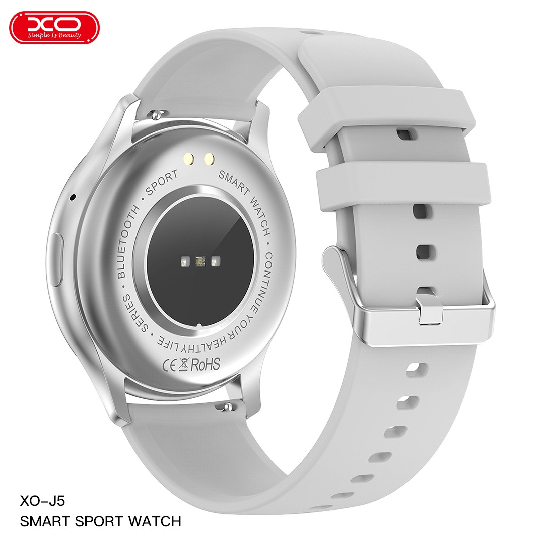 12_1_8 XO J5 Amoled Smart Sports Call Watch (Ασημί) - Image 2