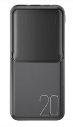 XO PR252 Lighted Mobile Power 20000mAh Μαύρο