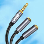Μετατροπέας ATC HQ 3.5mm 4PIN Θηλ. Σε 2x 3.5mm 0.35m - Image 4
