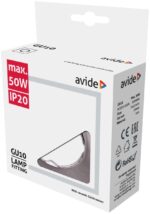 Avide GU10 Πλαίσιο Τετράγωνο Χρώμιο - Image 2