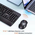 Meetion MT-C4130 2.4G Wireless Combo / Μαύρο - Image 2