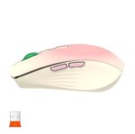 Meetion BTM002 Ασύρματο Ποντίκι Bluetooth (Ροζ) - Image 3