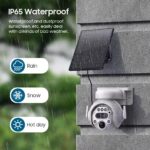 EDUP 12X Zoom Κάμερα με Ηλιακή Μπαταρία PTZ - Image 4