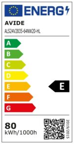 Avide LED Ταινία 24V 8W 4000K IP20 10m 145lm/W - Image 2