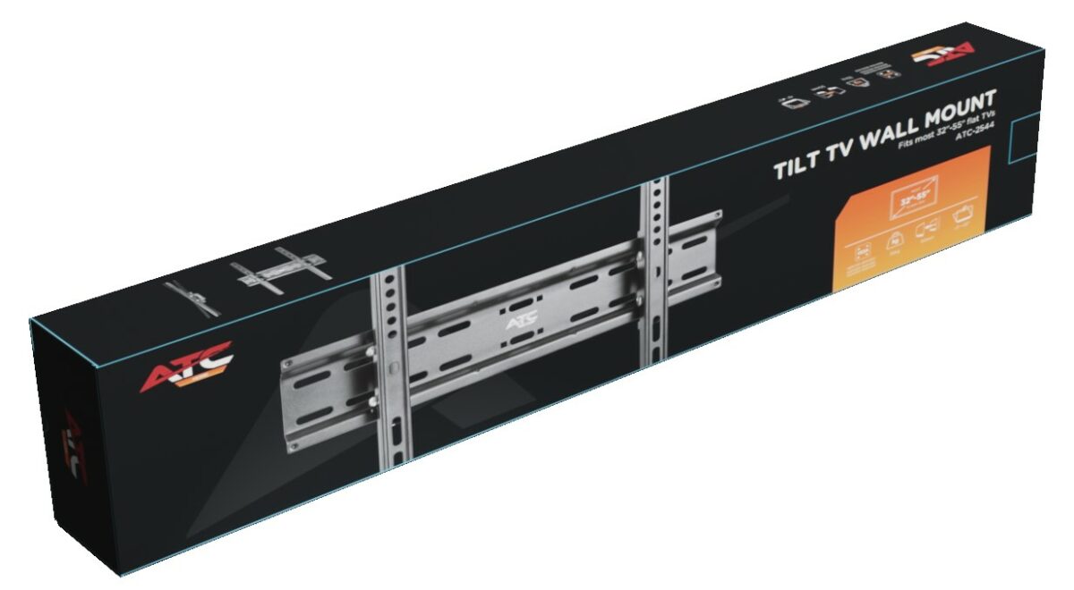 ATC Βάση TV Επιτοίχια ATC-2544 32'' - 55" - Image 3