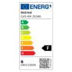 Redpoint ΣΦΑΙΡΙΚΟ VALUE LED Ε27 6W WARM 2.0 - Image 2