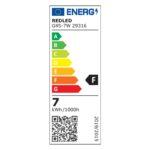 Redpoint ΣΦΑΙΡΙΚΟ LED Ε14 7W COOL 2.0 - Image 2