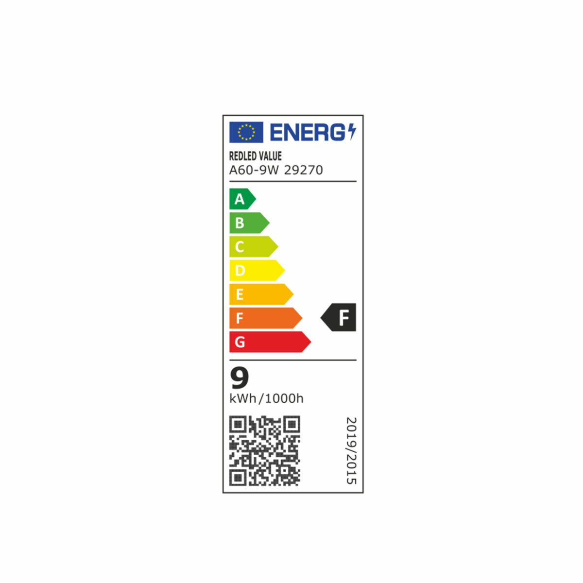 Redpoint ΛΑΜΠΑ ΚΟΙΝΗ VALUE LED 9W Ε27 COOL  2.0 - Image 2