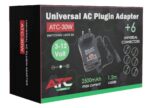 Τροφοδοτικό 30W 12V/2.5A Switching με 6 Κεφαλές - Image 6