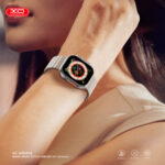 XO M9 Ultra Wireless Charging Smart Sports Call Watch (Ασημί) - Image 3
