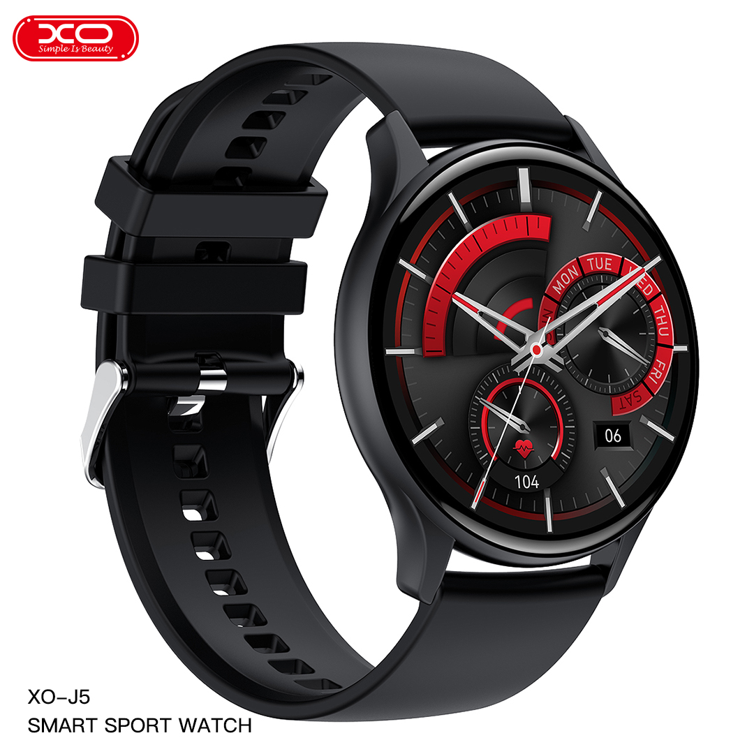 4j5 XO J5 Amoled Smart Sports Call Watch (Μαύρο) - Image 4