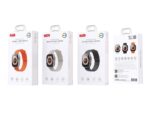 XO M9 Ultra Wireless Charging Smart Sports Call Watch (Ασημί) - Image 2