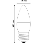 Avide Value LED Κερί E27 7W Ψυχρό 6400K - Image 3
