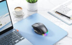 Meetion Ασύρματο Ποντίκι Office MT-BTM007 με Bluetooth & 2.4G Γκρι - Image 20