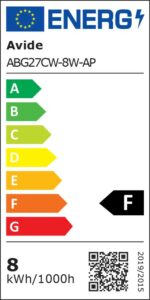 Avide LED Κοινή A60  8W E27 Ψυχρό 6400K - Image 3