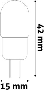 Avide LED 2W G4 160° Λευκό 4000K - Image 3